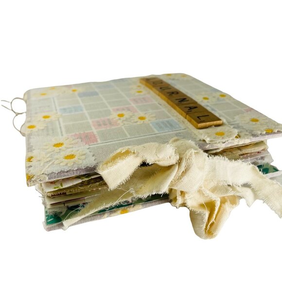 Handmade Junk Journal Hard Custom Game Board Cover Includes Removable Ephemera u - Picture 2 of 16